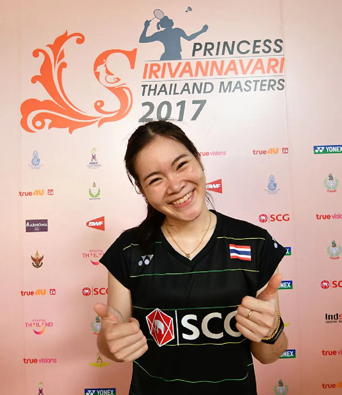 ฟอร์มเฉียบ !! "ครีม"  ควงเเขนหญิงคู่ "ปอป้อ" , "เอิร์ท"  ทะลุรอบก่อนรองฯ "เเบดมินตัน ไทยเเลนด์ มาสเตอร์ส2017"