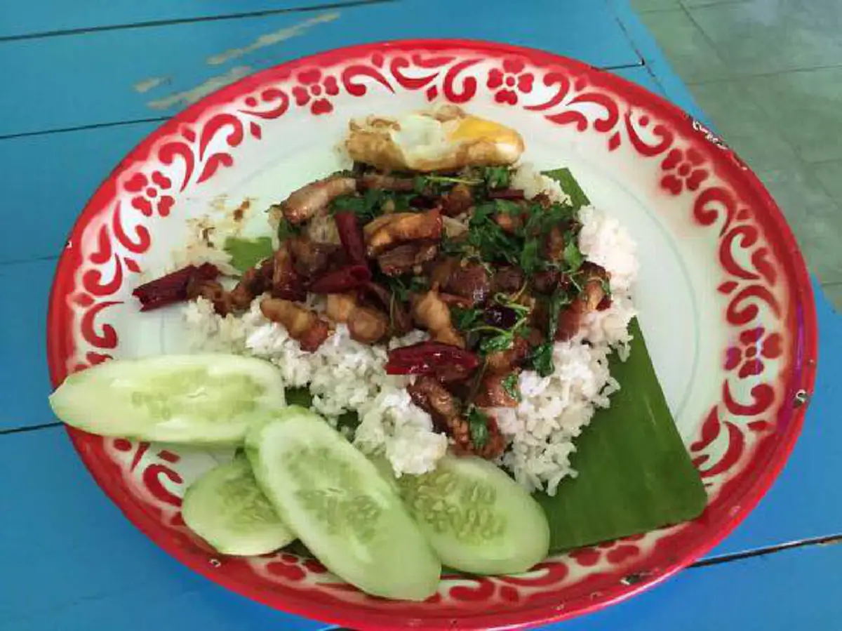 แชร์สนั่น!!! แม่ค้าไอเดียเจ๋งผุด "กระเพราถาด" ขายแค่ 40 บาท เติมข้าวฟรีไม่อั้น!!! อิ่มจนต้องร้องขอชีวิต!!!