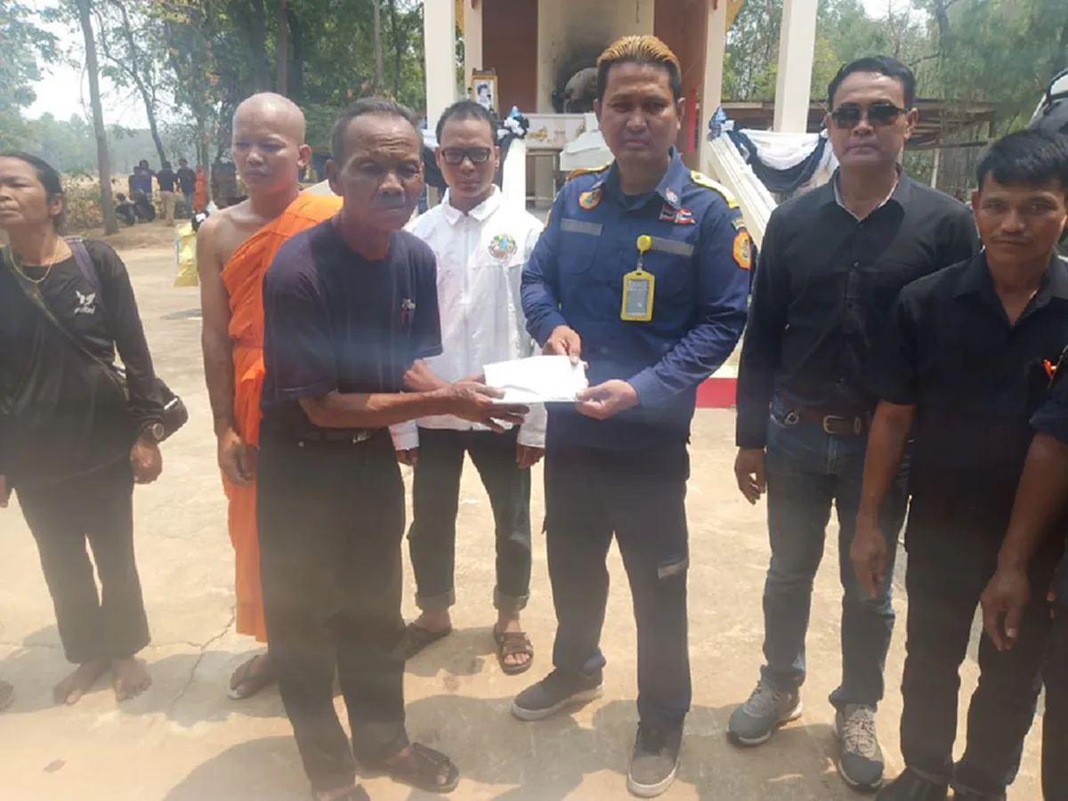 กู้ภัยสยาม บุรีรัมย์ ทำมากกว่าหลายคนคิด หลังช่วยทุกอย่าง จนตาเสาร์ ถึงน้ำตาคลอ