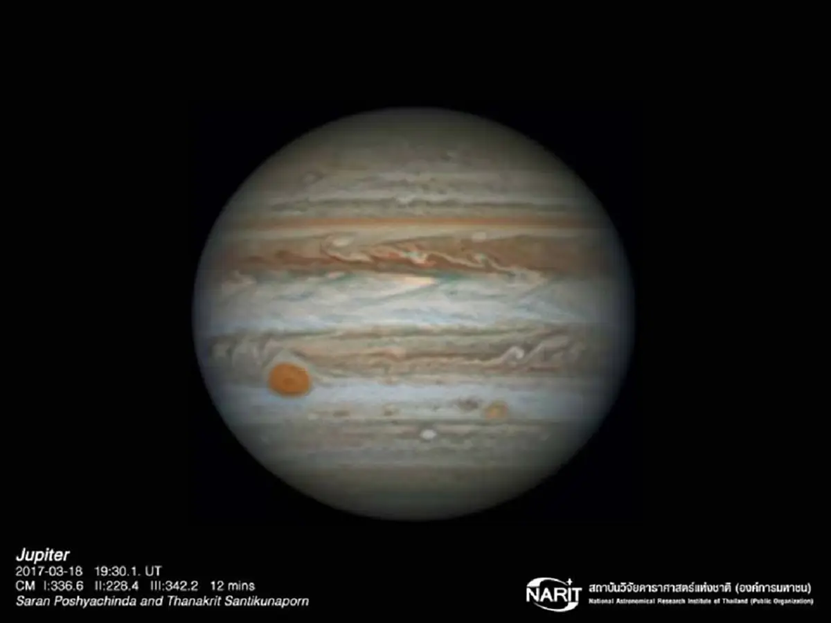 "ดาวพฤหัสฯ" มาแล้ว!! 8 เมษายนนี้ ถึงเวลา "ดาวพฤหัสบดีใกล้โลกในรอบปี" สดร.เตรียมตั้งจุดสังเกตการณ์ทั่วประเทศ!! (รายละเอียด)