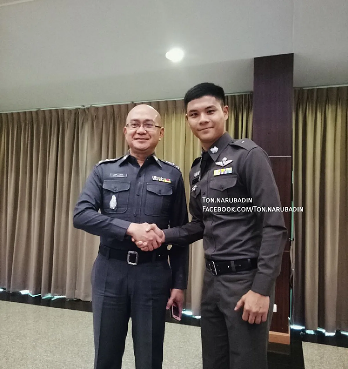 ผู้หมวด "ต้น" !! "นฤบดินทร์" เเข้งทีมชาติไทยสำเร็จหลักสูตรโรงเรียนนายร้อยตำรวจเเล้ว,"เมสซี่เจ" อัพไอจีร่วมยินดีกับเพื่อนซี้ (ภาพ,รายละเอียด)