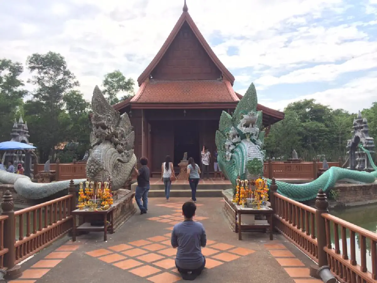 บรรยากาศ วัดป่าคลอง 11