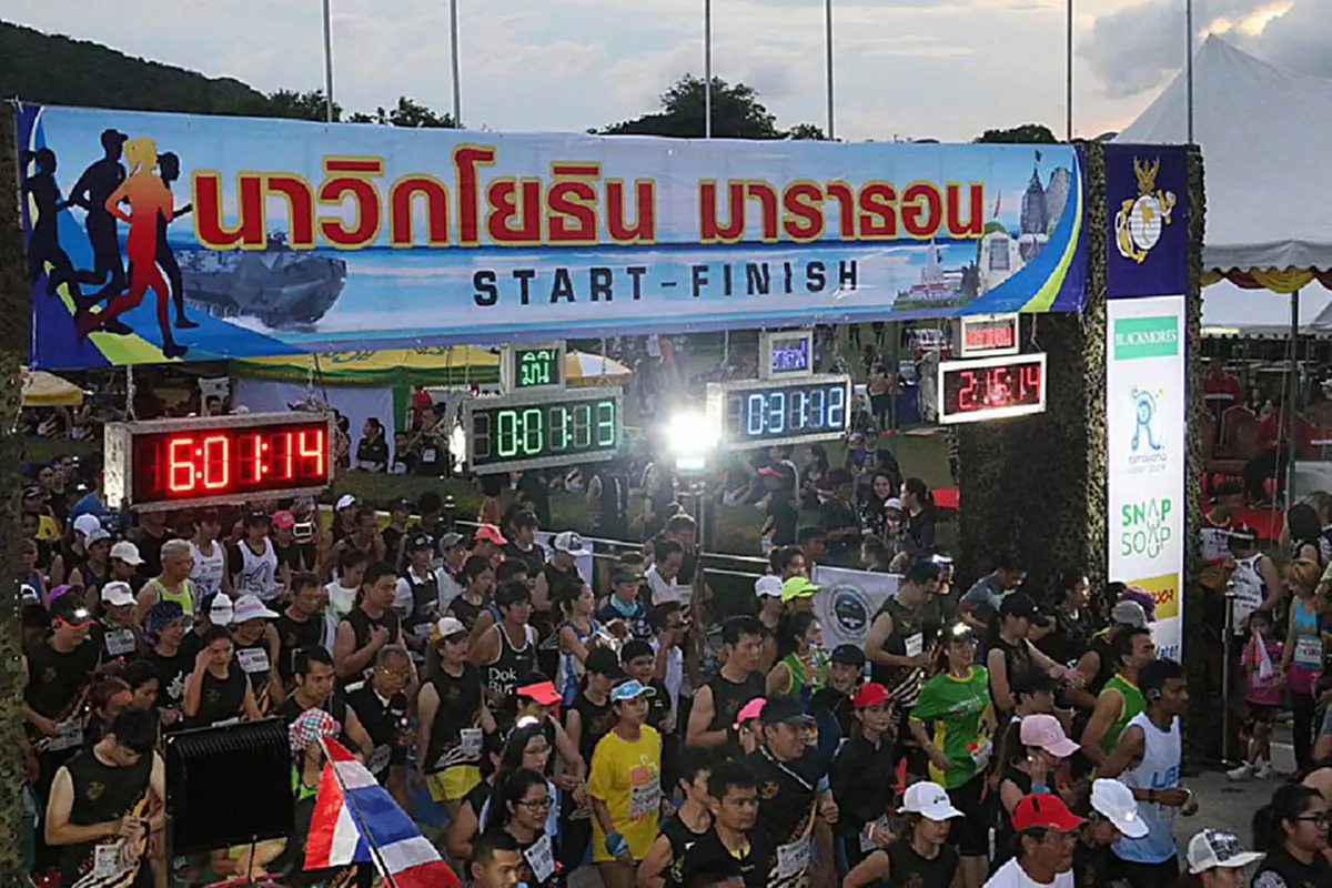 ได้ทั้งสุขภาพได้ทั้งบุญ!! กองทัพเรือ จัดวิ่ง “นาวิกโยธิน มาราธอน” ช่วยเหลือทหารที่สูญเสียจากการรบ และจัดซื้อเครื่องมือแพทย์ นักวิ่งร่วมเพียบ