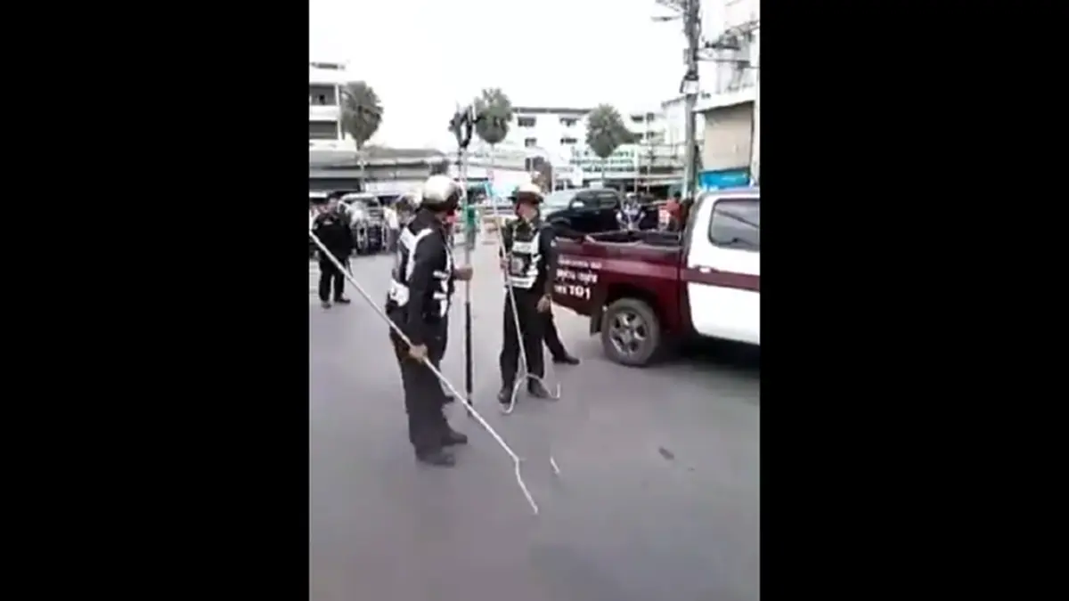 สุดยอดอุปกรณ์ระงับเหตุของตำรวจไทย!! (เจอดี-มีคลิป)