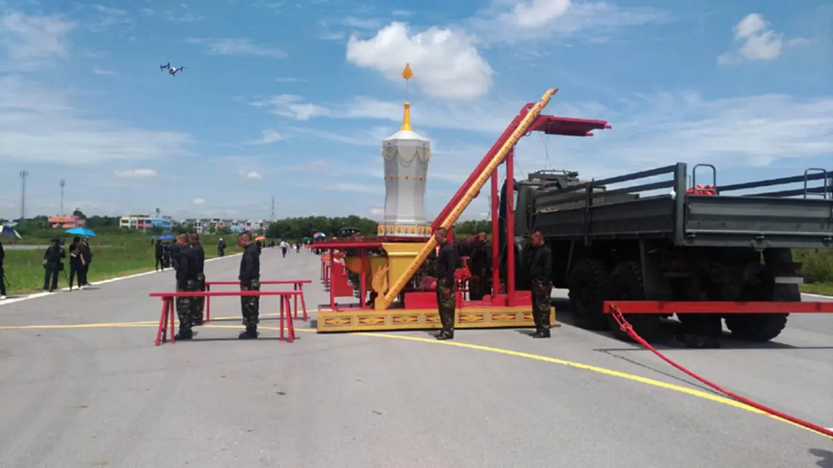 ๓ เดือนของการทุ่มเทฝึกซ้อมของกำลังพลฉุดชักราชรถ เพื่องานพระราชพิธีถวายพระเพลิงพระบรมศพ