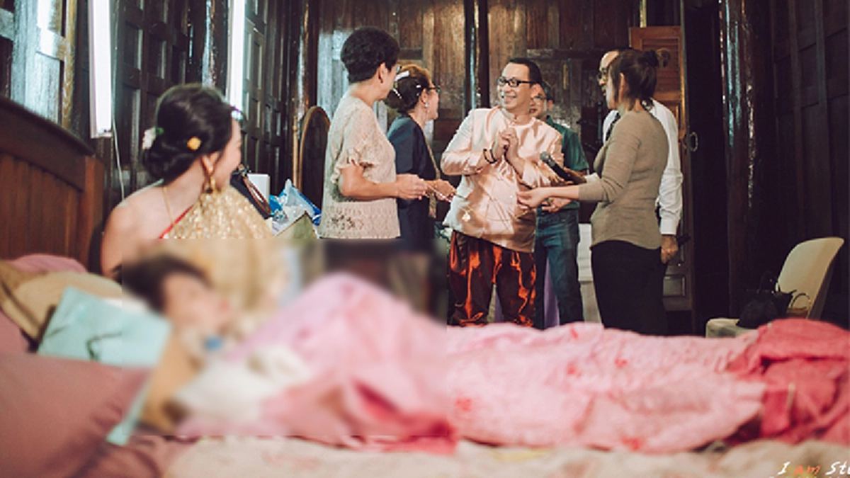 แค่ดูภาพก็เศร้า!  "แม่เจ้าสาว" ป่วยมะเร็งระยะสุดท้าย ฝืนคำสั่งหมอขอออกจากรพ. ร่วมงานแต่งลูก ก่อนเกิดข่าวเศร้า 1วันหลังจากนั้น!