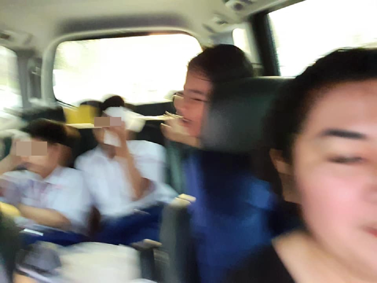 ฮีโร่สาว พาเด็กไปส่งโรงพยาบาล ทั้งๆที่ต้องไปรับลูกจากโรงเรียน