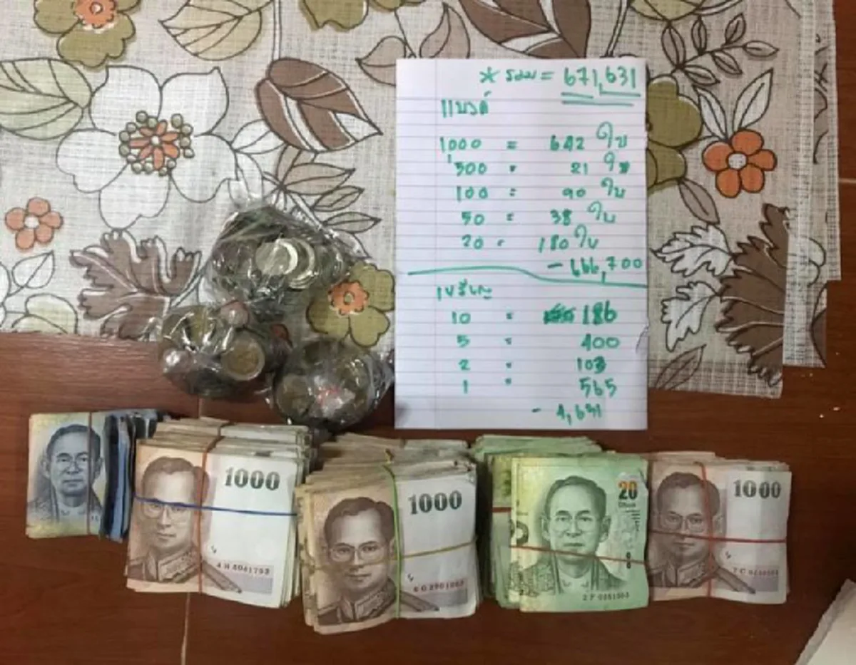 ทายสิว่าได้เงินเท่าไหร่?  หนุ่มทำงานเก็บเงินหยอดกระปุกหมูตลอดปี 2017 พอทุบออกมาถึงกับตะลึง!
