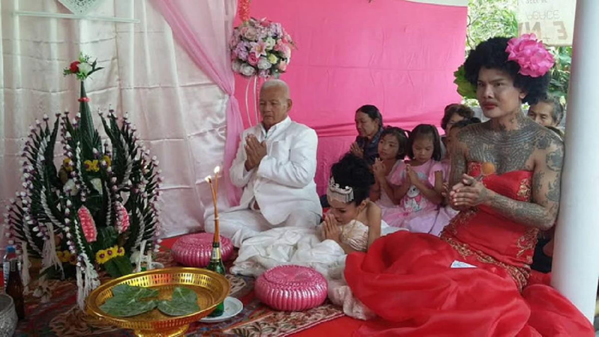 สุดฮือฮา !!! คุณปู่วัย 64 วิวาห์สาวพิการรุ่นลูก วัย 37 ปี ด้วยเงินสินสอด 999 บาท