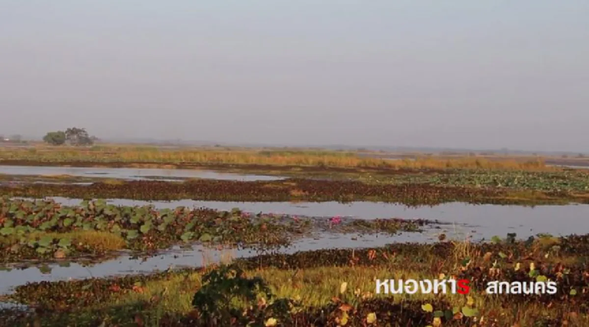 #หนึ่งเดียวในโลก!! ภาพปัจจุบัน “เมืองหนองหาร” ที่ถูกพญานาคถล่ม จมลงใต้บาดาล ไม่ใช่แค่ตำนาน แต่มีอยู่จริง !! (มีคลิป)