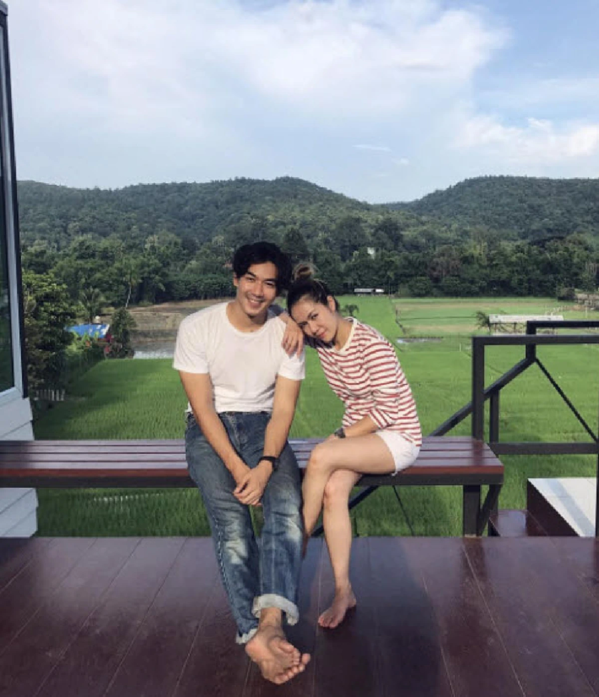 พระองค์หญิงทรงเมตตา ... "นิว - เป๊ก" สุดซาบซึ้ง "พระองค์เจ้าสิริวัณณวรีนารีรัตน์" ทรงเมตตาประทานพร ในพิธีหมั้นที่จังหวัดเชียงใหม่(ภาพ)