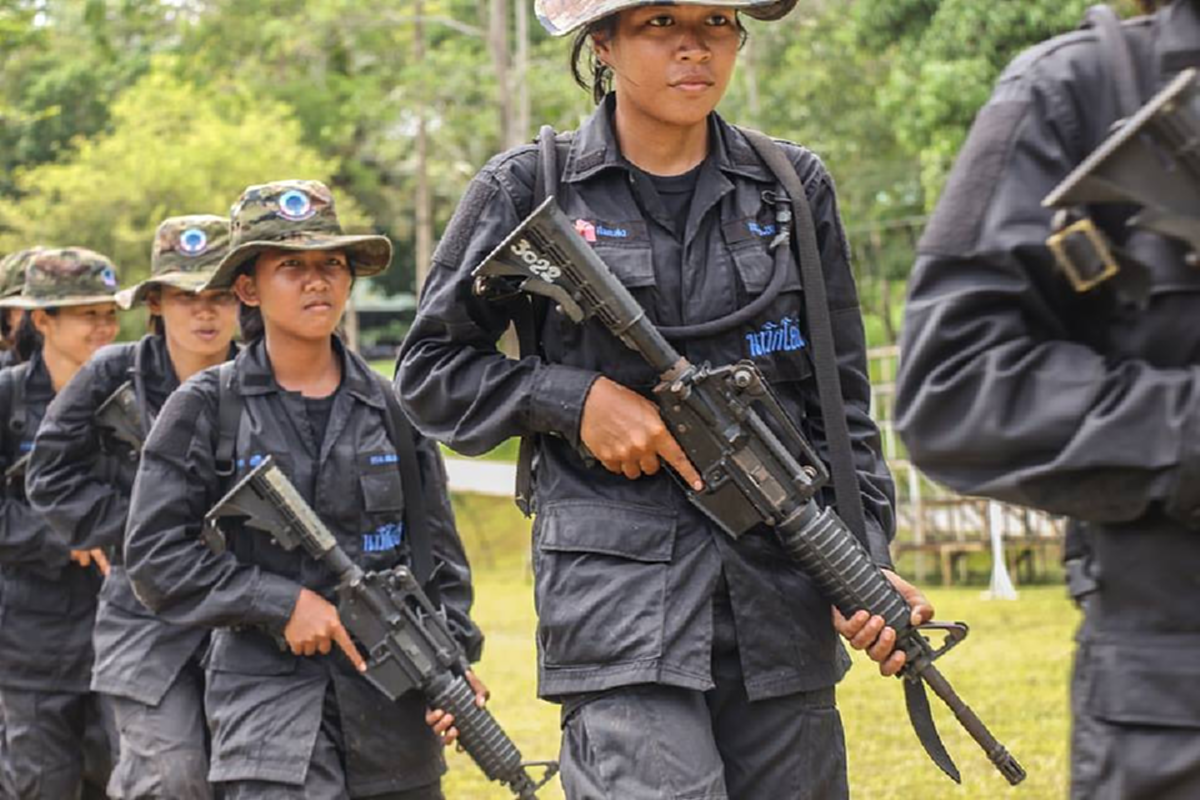 สวย แกร่ง เก่ง !!!! ดูกันเลย ทหารพรานหญิง นย.หมวดแรกของทัพเรือไทย  ...count down ลงใต้ เร็วๆนี้ (ประมวลภาพ)