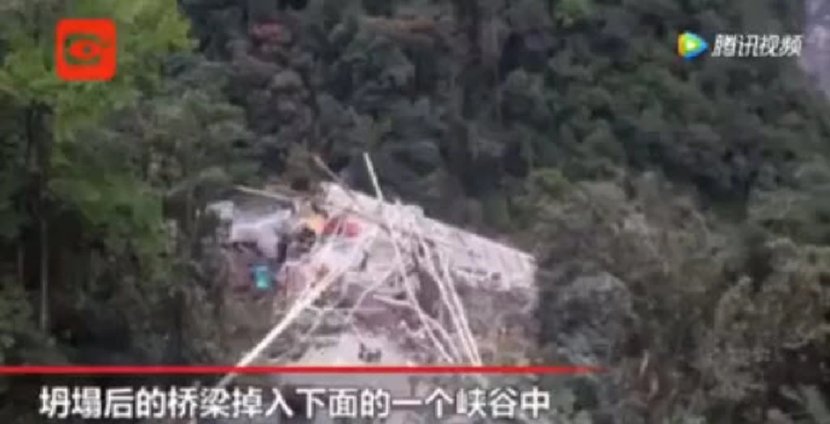 สุดสะพรึง!! สะพานแขวน ขณะก่อสร้าง ได้ขาดลงกลางอากาศ คนงานร่วงกระแทกพื้น ดับกว่า 10 ราย !! (คลิป)