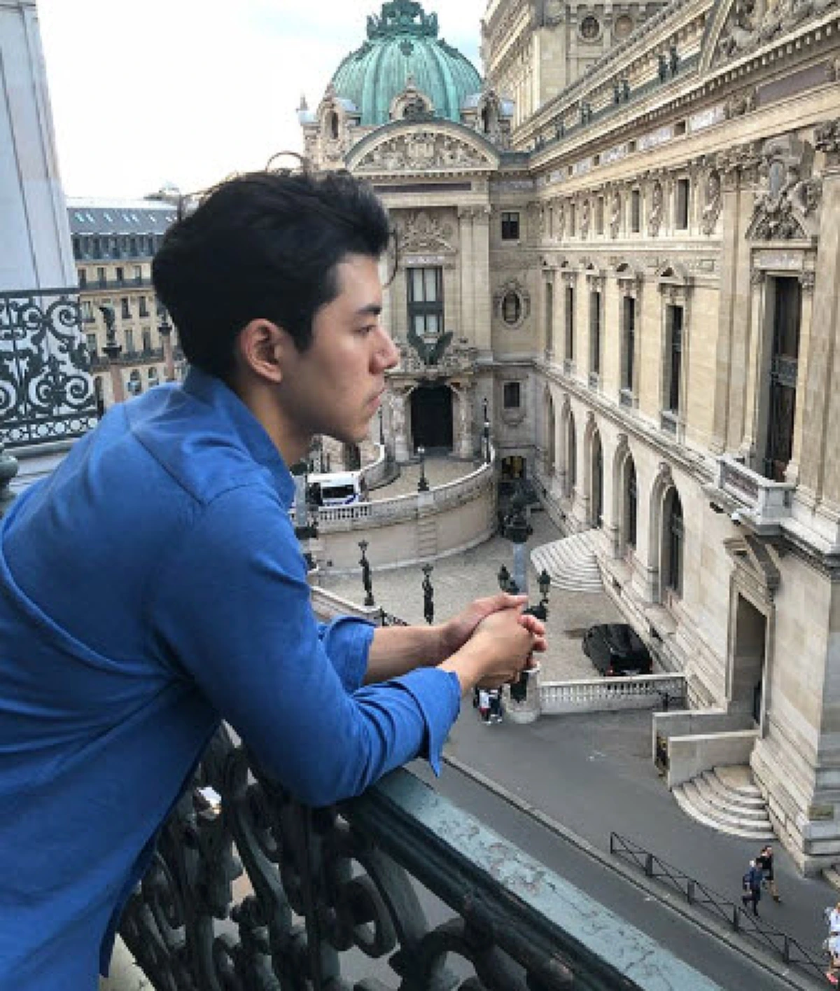 #ใช้ความหล่อสิ้นเปลืองสุดๆ "นาย ณภัทร" วิ่งโชว์อวดความเซ็กซี่รอบกรุงปารีส (คลิป)