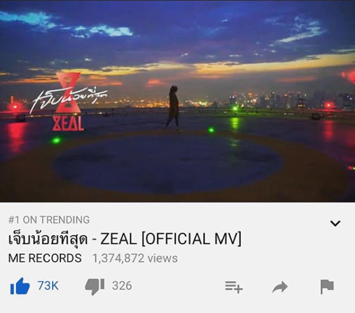 แอฟ ทักษอร ร่ายยาวความในใจ หลังตื่นมาเจอยอดวิวทะลุ 2 ล้าน "MV เจ็บน้อยที่สุด" ที่ตัวเองแสดง