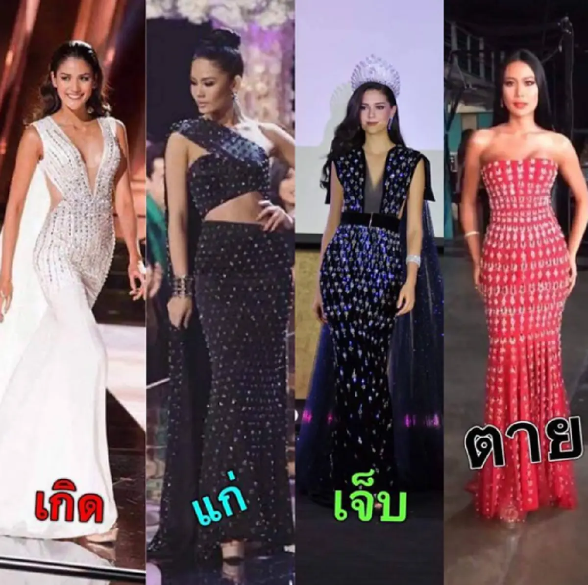 "หมู อาซาว่า" โดนชาวเน็ตฉะ หลังชุดราตรี "นิ้ง โศภิดา" เหมือนลิเก ลั่น ปีหน้าไม่ขอทำแล้ว