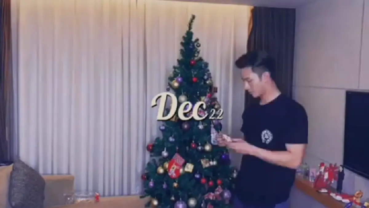 "บี้ KPN" แต่งต้นคริสต์มาสรอ "กุ๊บกิ๊บ-น้องเป่าเปา" บินฉลองเทศกาลพร้อมหน้าพร้อมตาที่จีน(คลิป)