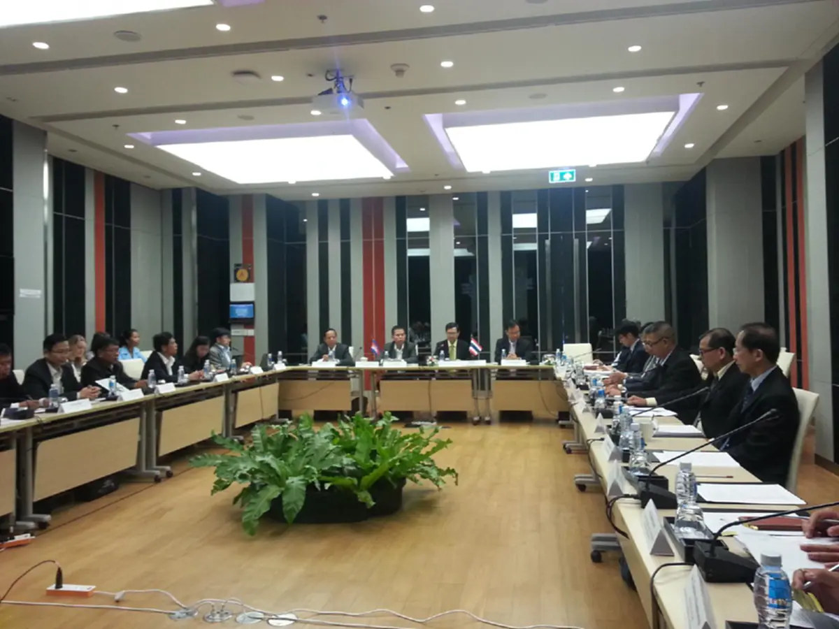 กรมทรัพยากรน้ำ จัดการประชุมคณะกรรมการกำกับและติดตาม โครงการ “การบริหารจัดการน้ำท่วม ภัยแล้ง\" ในเขตพื้นที่ ไทย-กัมพูชา