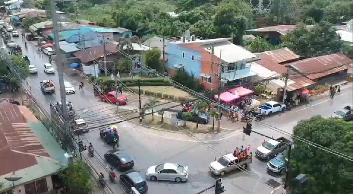 วันที่ 2 ของเทศกาลสงกรานต์  ศรีมหาโพธิ ปราจีนบุรี