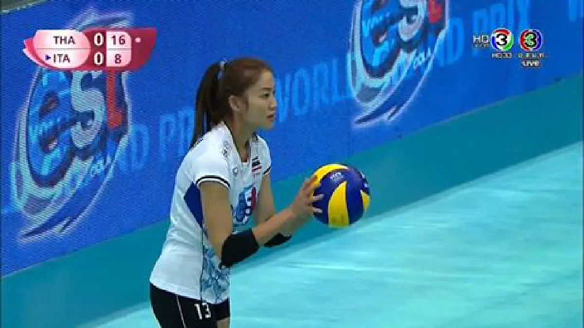 ได้ใจคนไทยทั้งประเทศ !! สุดยอด "ตบสาวไทย"เอาชนะ "อิตาลี" ได้สำเร็จ 3-0 เซต