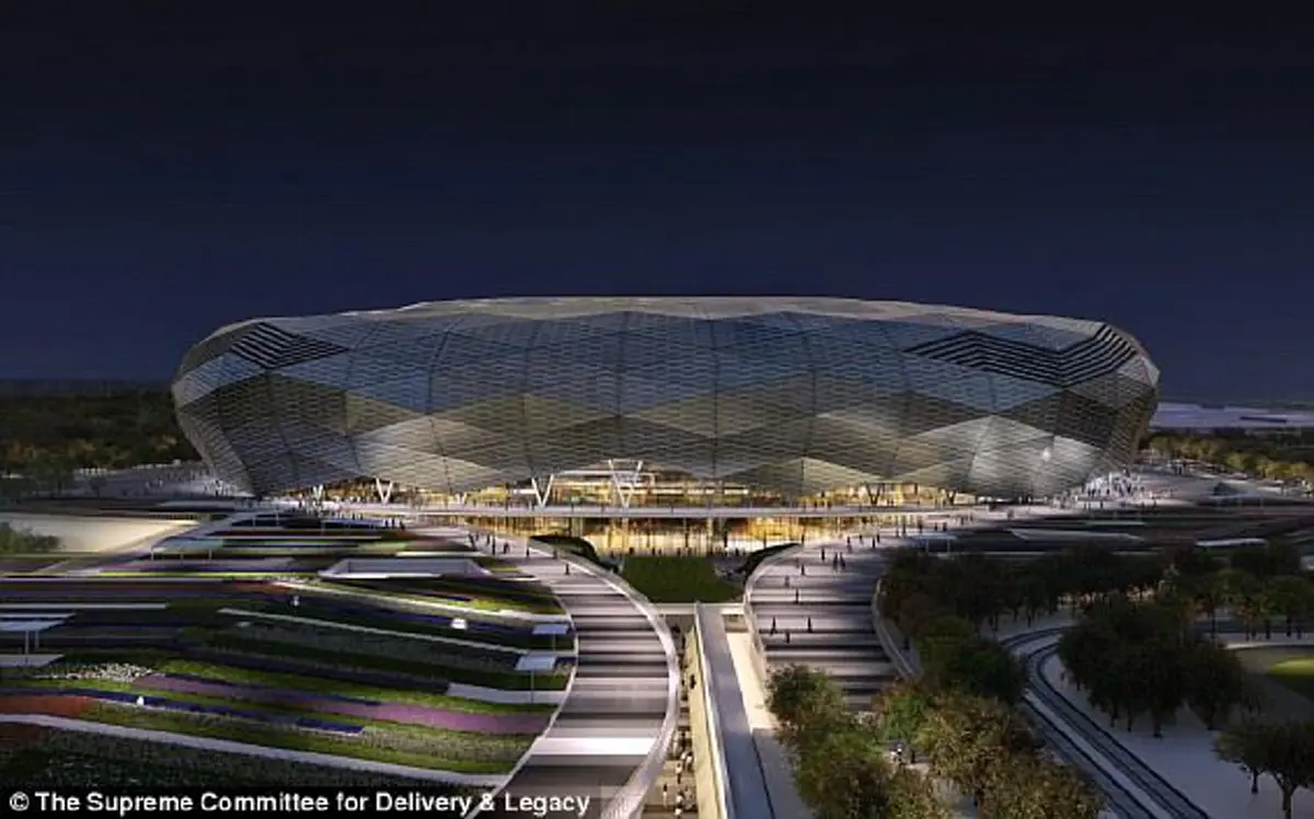 เปิดภาพสุดอลังการเว่อร์วัง !! สนาม "อัลธูมาสเตเดี้ยม" ประเทศการ์ตาเจ้าภาพฟุตบอลโลก 2022  ด้วยไอเดียสุดล้ำ นำหมวกอาหรับมาออกแบบได้อย่างงดงาม