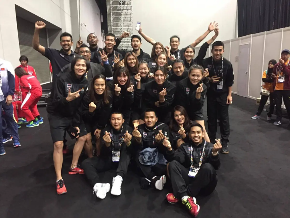 ขอบคุณที่สร้างความสุขให้คนไทย!! 3 ตบสาวไทย"ซาร่า" "หน่อง" "กิ๊ฟ" โพสต์ไอจี ฉลองชัยเหรียญทอง"ซีเกมส์"..พวกเธอคือฮีโร่!!(ภาพชุดเต็มอิ่ม..จุใจ)