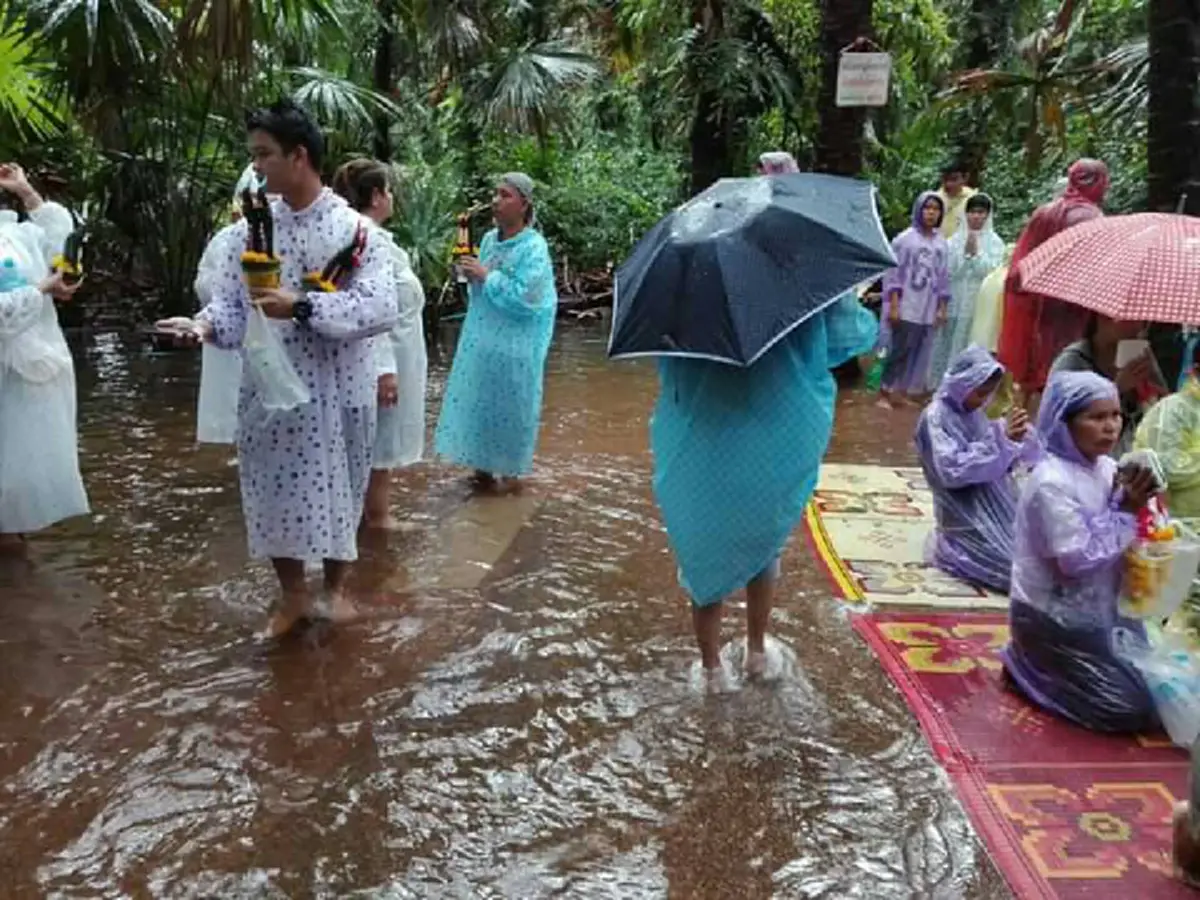 ปิดวัดป่าคำชะโนด!! แจ้งปิดวัดป่าคำชะโนด เนื่องจากปริมาณน้ำสูงขึ้นต่อเนื่อง ทำคอหวยซึม รอเก้อ
