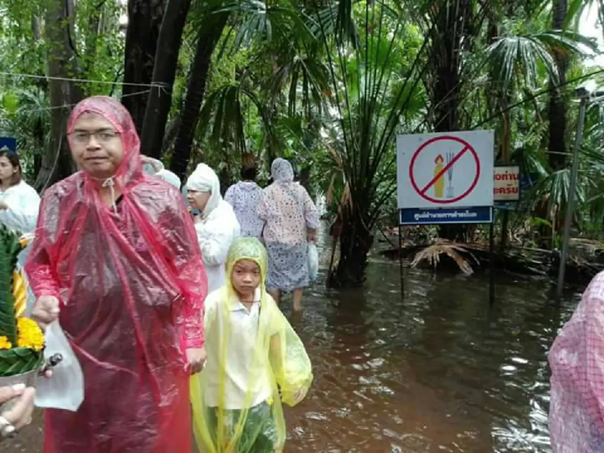 ปิดวัดป่าคำชะโนด!! แจ้งปิดวัดป่าคำชะโนด เนื่องจากปริมาณน้ำสูงขึ้นต่อเนื่อง ทำคอหวยซึม รอเก้อ