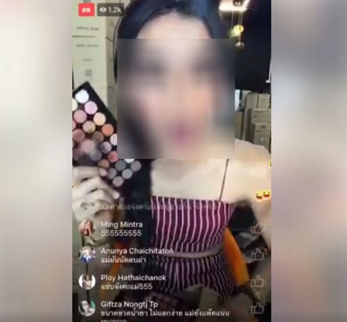 ซื้อของร้านกูยัง!! แม่ค้าปากเสีย สบถคำด่าไม่ไว้หน้าลูกค้าขณะไลฟ์สด ถามดีๆ กลับตะคอกด่าไล่ลูกค้าสุดเอือม ไม่ซื้อก็ออกไป มิติไหนใครกล้าซื้อ