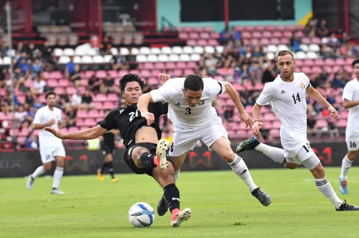 #ถึงเเพ้เเต่ชนะใจเเฟนบอลไทย !! วรวุฒิ"own goal".. "ช้างศึกยู23" ลับเเข้ง..โดน "จอร์เเดน" บุกเชือดหวิว!! (รายละเอียด)