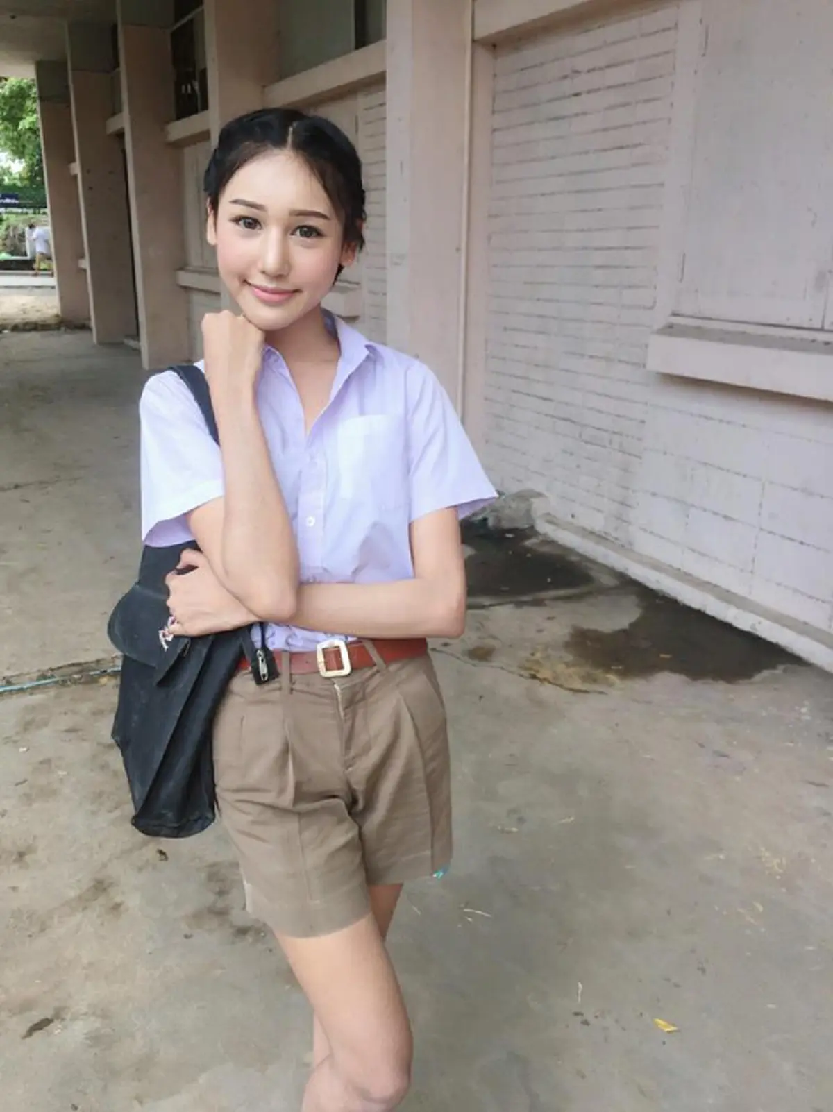 สาบานว่านี่คือนักเรียนชาย !!! เปิดวาร์ป "น้องพูม"  นักเรียนชายที่มีใบหน้าสวยที่สุดในยุคนี้ พีคสุดเธอเรียนโรงเรียนชายล้วน ! 