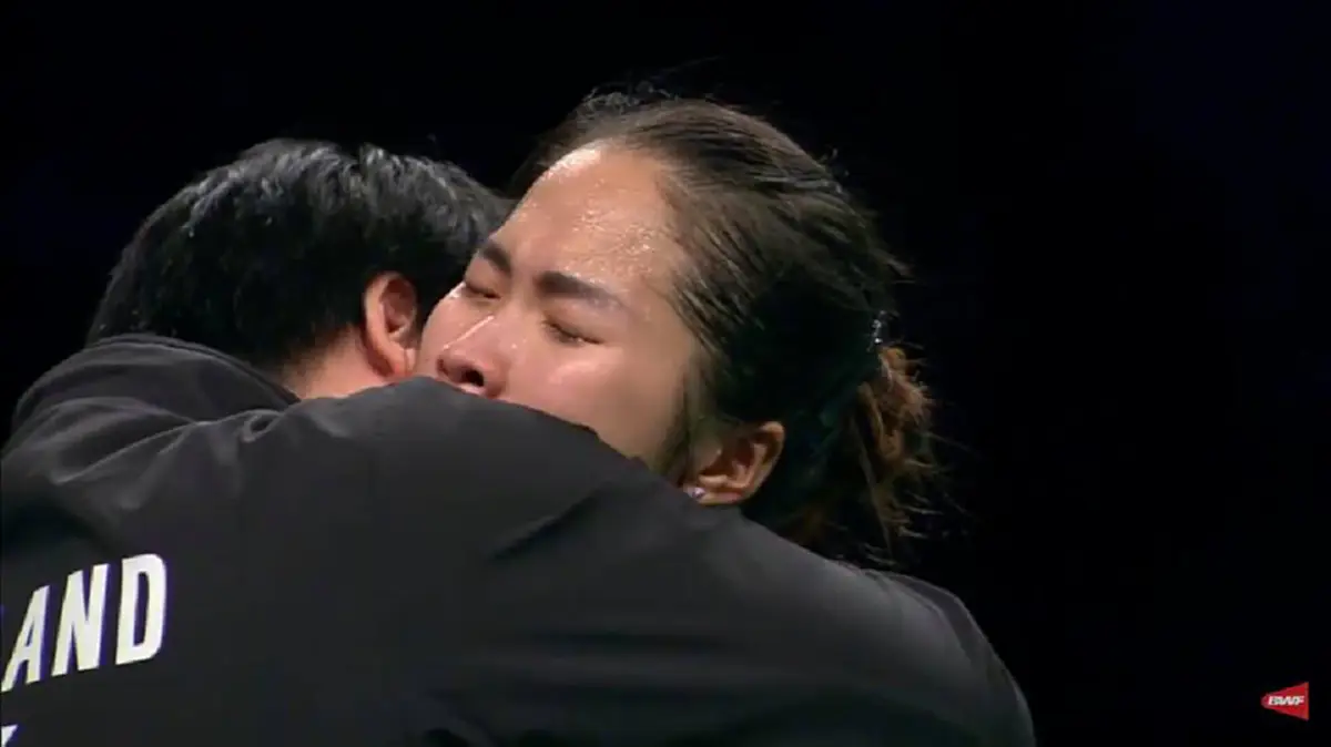 ชมชัดๆ!! สหพันธ์แบดมินตันโลกเลือกจังหวะการเล่นของ น้องเมย์ พบ อากาเนะ  เป็น Play Of The Day (คลิป)