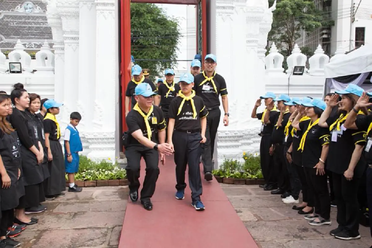 ปลื้มปีติ "พระองค์เจ้าทีปังกรฯ" เสด็จร่วมกิจกรรมจิตอาสา"วัดราชบพิธฯ"  ทรงถวายสักการะประเคนจตุปัจจัยไทยธรรม ถวายเเด่"สมเด็จพระสังฆราชฯ"(ภาพ)