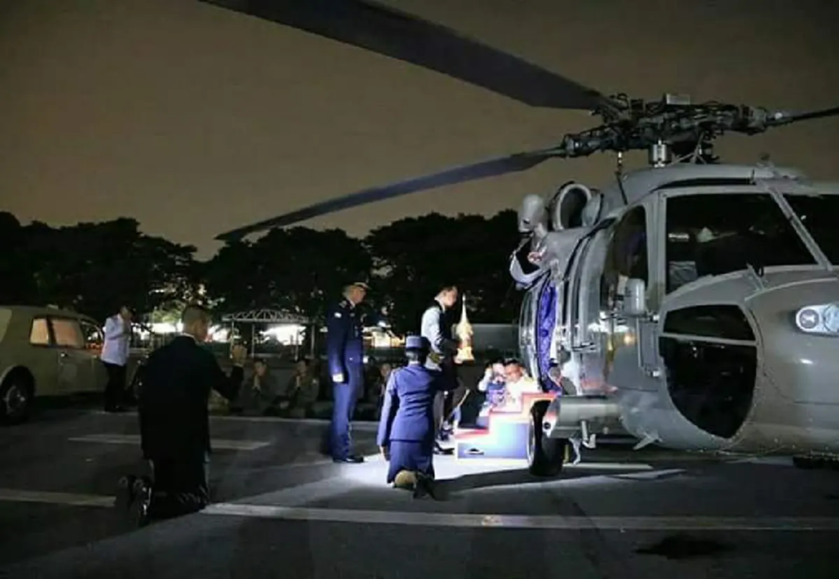 ฟ้าหญิงจุฬาภรณฯ อัญเชิญพระโกศพระบรมอัฐิ ในหลวง รัชกาลที่ 9 ประดิษฐาน ณ พระตำหนักทิพย์พิมาน อำเภอปากช่อง จังหวัดนครราชสีมา