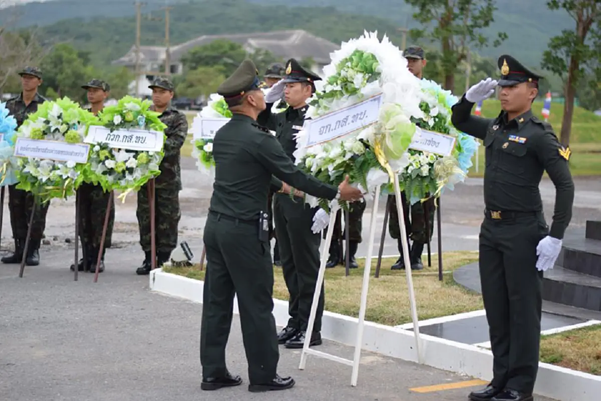 เกียรติยศศักดิ์ศรีที่ไม่แพ้มนุษย์ !!! เปิดภาพ"พิธีอำลาสุนัขทหารไทย" อีกหนึ่งผู้อยู่เบื้องหลังถวายการรักษาความปลอดภัยในพระราชพิธีต่างๆ