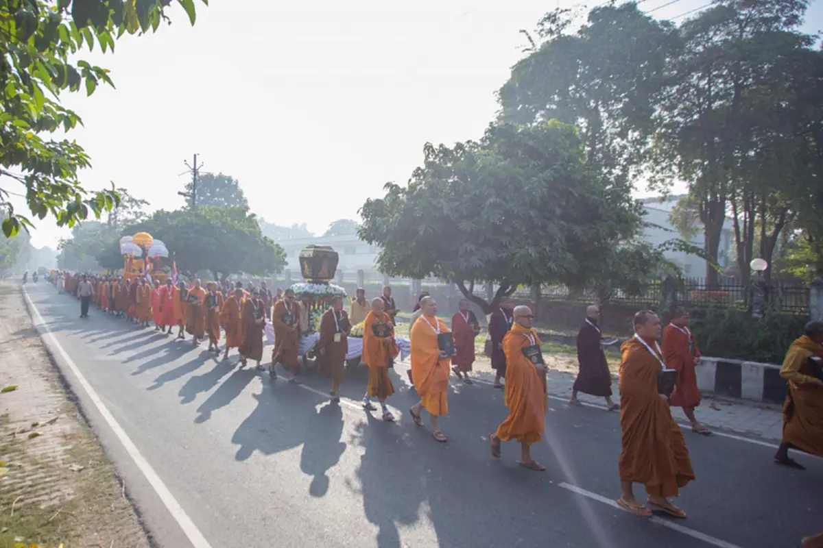 น้อมกราบสาธุ! เปิดงานสาธยายพระไตรปิฎกนานาชาติ ครั้งที่ ๒ ที่เมืองกุสินารา ณ ประเทศอินเดีย สถานที่ปรินิพพานของพระสัมมาสัมพุทธเจ้า