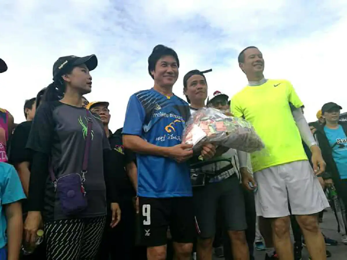 กำหนดและเส้นทางการวิ่ง!! กิจกรรม "ก้าวให้ถึงอย่างพอเพียง" ของเชษฐ์ สไมล์บัฟฟาโล  เพื่อหาเงินสมทบทุนโครงการ "ก้าวคนละก้าว" เพื่อ 11 รพ.