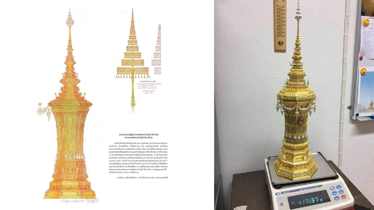 สมพระเกียรติเกริกไกร พระโกศทองคำลงยาประดับรัตนชาติ ในหลวงรัชกาลที่ ๙ ประวัติศาสตร์ต้องจารึก! #ส่งพระโพธิสัตว์กลับสวรรค์