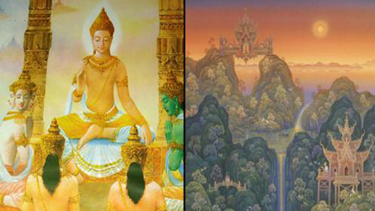 เที่ยวสวรรค์กันไหม!! นักสร้างบารมีสวรรค์ชั้นนี้เปิดรอ... สวรรค์ชั้นดุสิต สถานที่สำคัญ ที่อยู่ของพระโพธิสัตว์และผู้กุศลถึงพร้อม