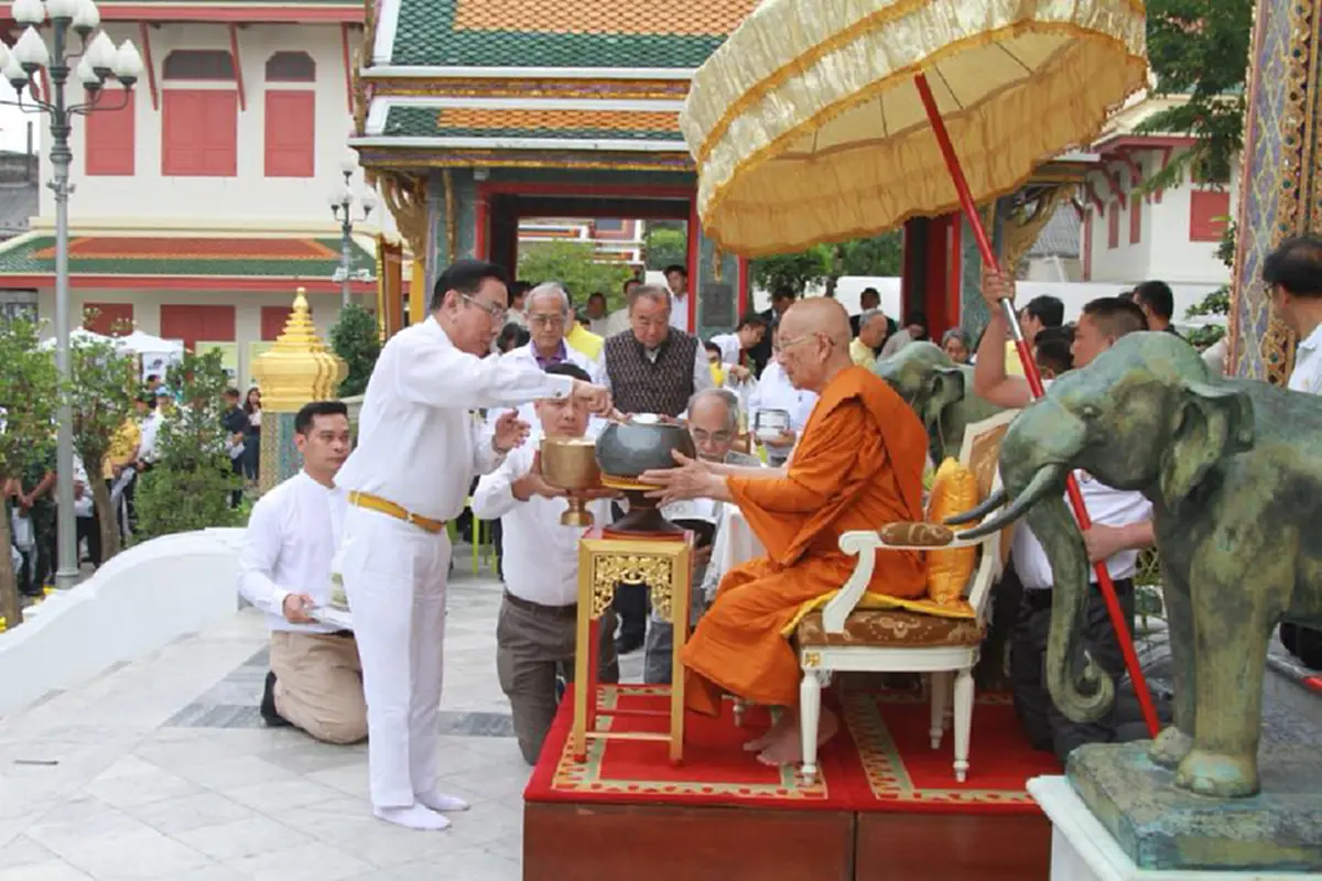 สมเด็จพระสังฆราช ทรงเป็นประธานในการบำเพ็ญกุศลอุทิศถวาย ในหลวง ร.๙ เนื่องในวันคล้ายวันเฉลิมพระชนมพรรษา วันชาติไทย และวันพ่อแห่งชาติ