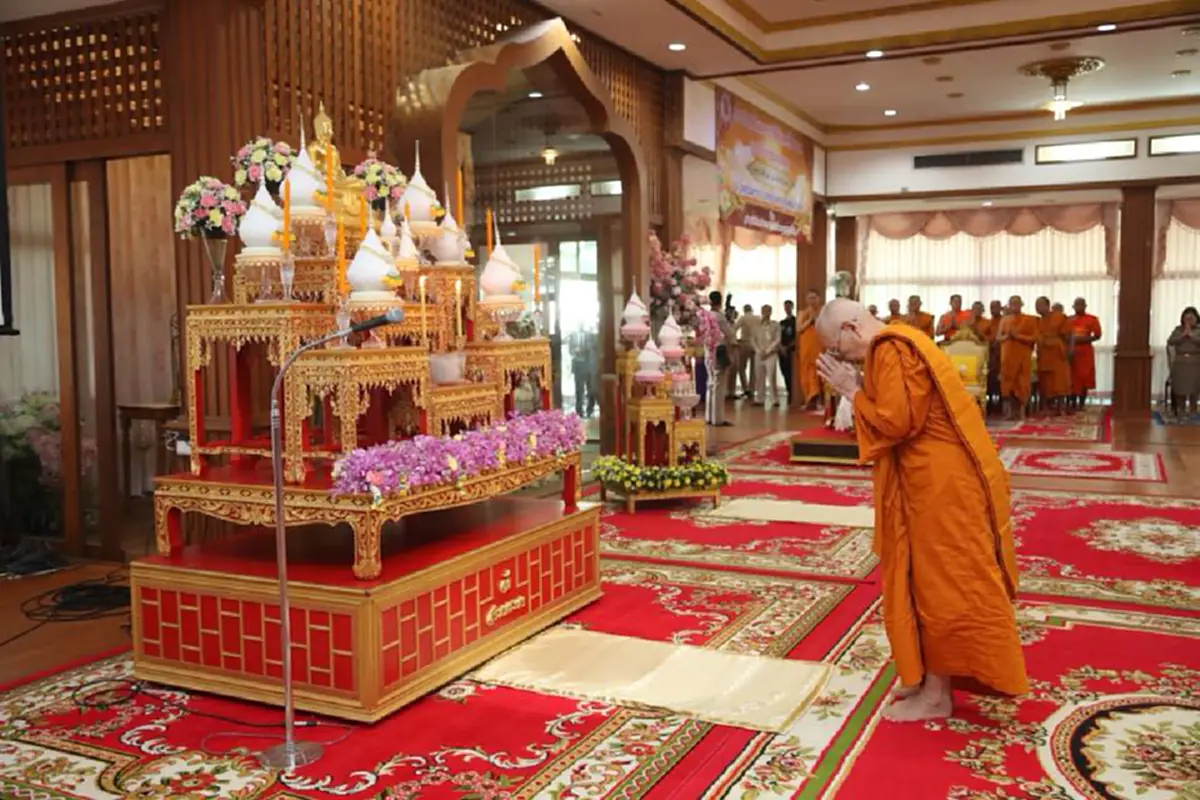 สมเด็จพระสังฆราช ประทานพระโอวาท..ให้ตระหนักถึงภาระหน้าที่เพื่อประโยชน์ยั่งยืนแห่งบวรพระพุทธศาสนา และเพื่อสนองพระราชประสงค์ของสมเด็จบรมบพิตรฯ