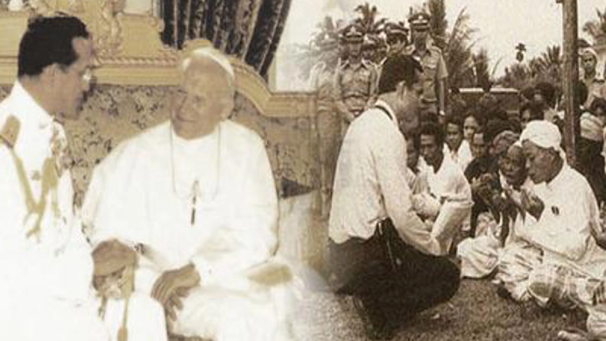 สมเป็น "อัครศาสนูปถัมภก" สุดยอดแห่งพุทธมามะกะ ทรงส่งเสริมทุกศาสนาอย่างเท่าเทียม ทรงนั่งสมาธิอย่างสม่ำเสมอ ทรงต่อเติมมัสยิดทางภาคใต้ (มีคลิป)