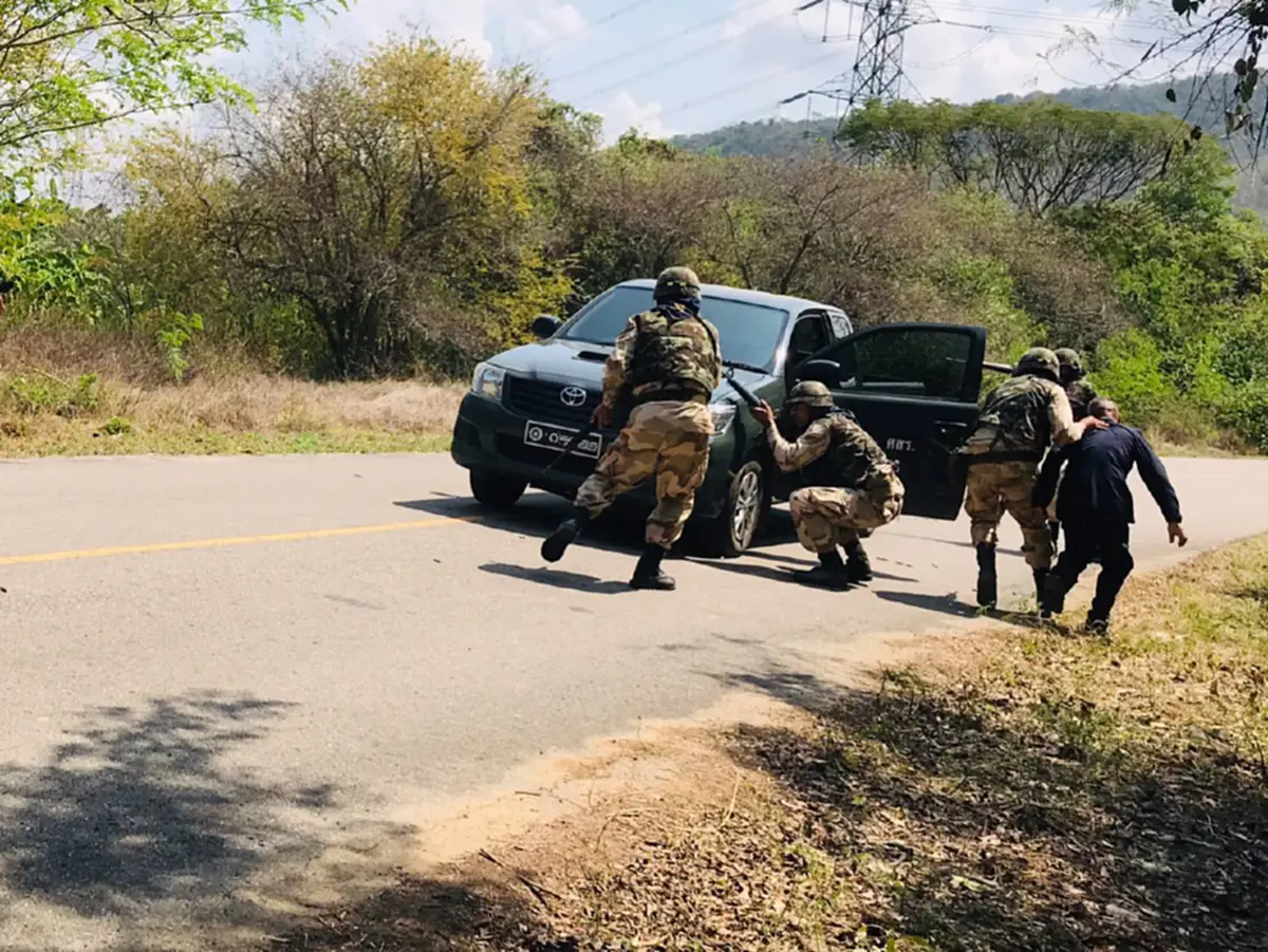 ฝึกเข้มภาคสนาม “ ผู้บังคับหมวดอาสารักษาดินแดน รุ่นที่ 46 ประจำปี 2562 ” (คลิป)