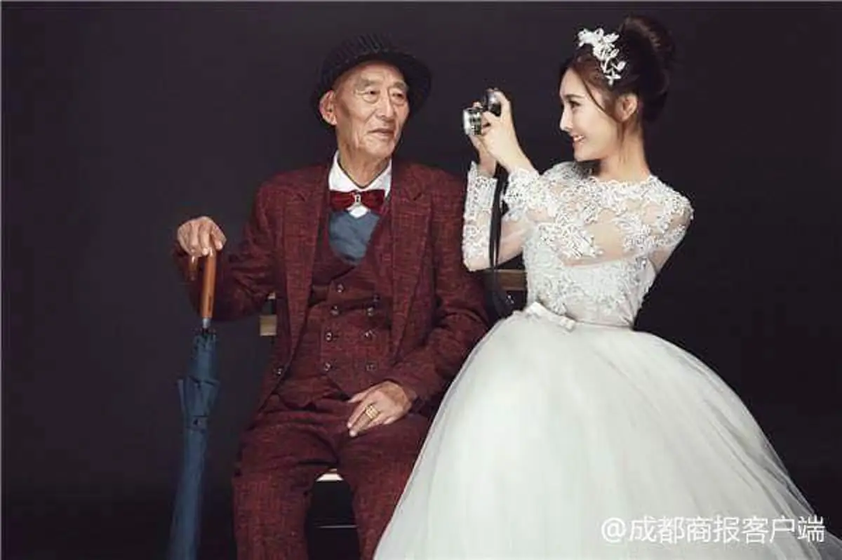 แชร์สนั่น!! หลานสาวเป็นเจ้าสาวให้ปู่แท้ๆ วัย 87 พอรู้เหตุผลแล้วซึ้งไปตามๆกัน