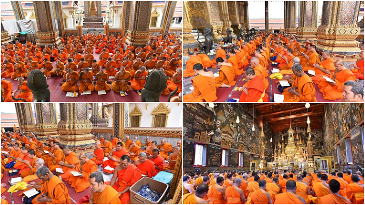 วัดไทยทั่วโลก! จัดสวดมนต์ตามมติ มส. ทุกวันที่ ๒๘ ของเดือน   น้อมถวายสมเด็จพระเจ้าอยู่หัว ร.๑๐ และ สมเด็จพระบรมราชินีนาถ ใน ร. ๙