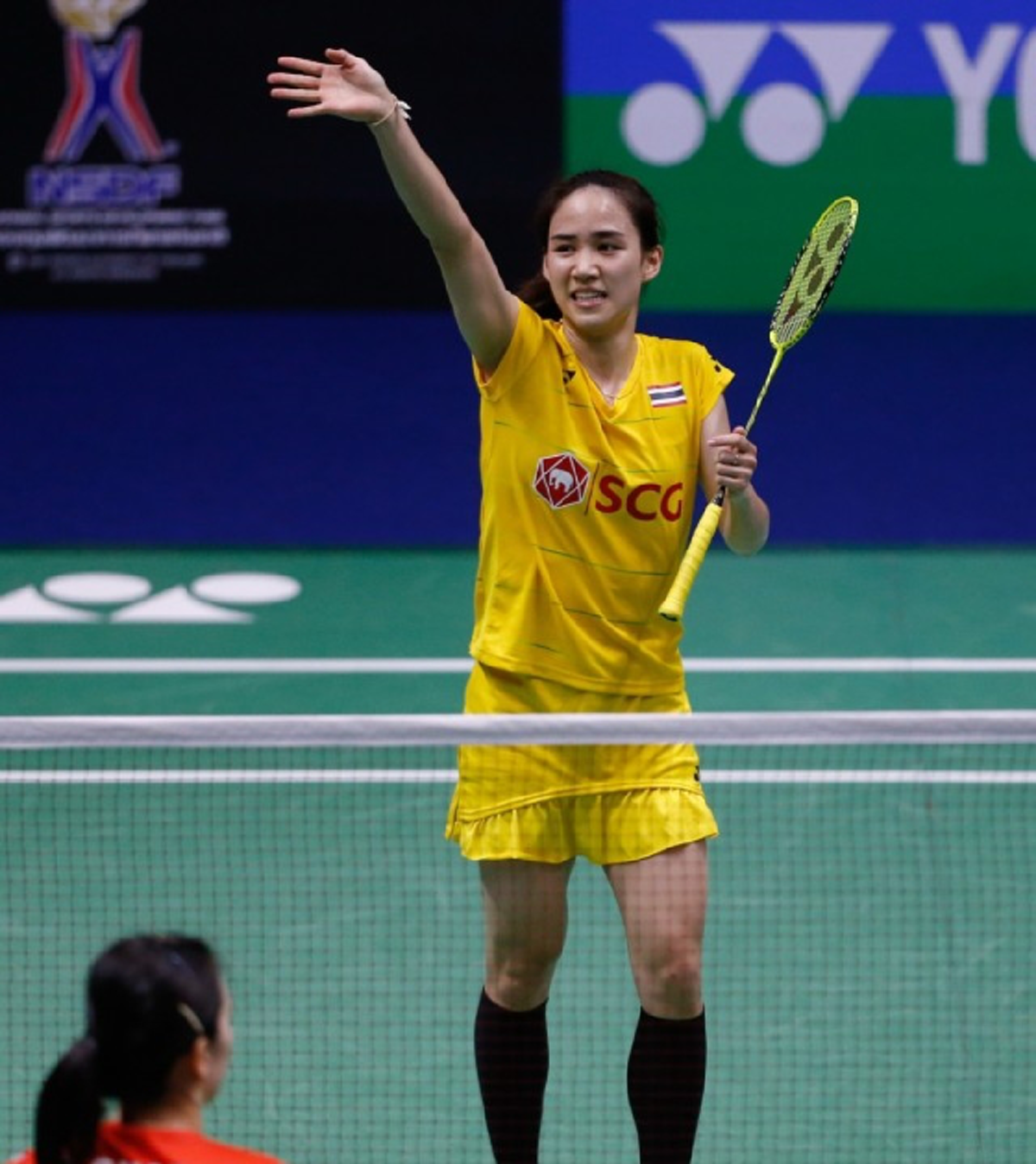 ไม่ได้มาเล่นๆ!!! "แน็ต" ณิชชาอร แร็กเก็ตสาวชาวไทย ฟอร์มร้อนแรง โค่นสาวกิมจิ 2-0 ลิ่ว 8 คน ศึกขนไก่เอเชีย