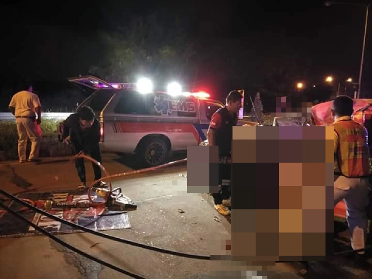 สลด เปิดโพสต์สุดท้าย "แก๊งโจ๋" ซิ่งกระบะแหกโค้งดับหมู่-สาหัส 7 ราย