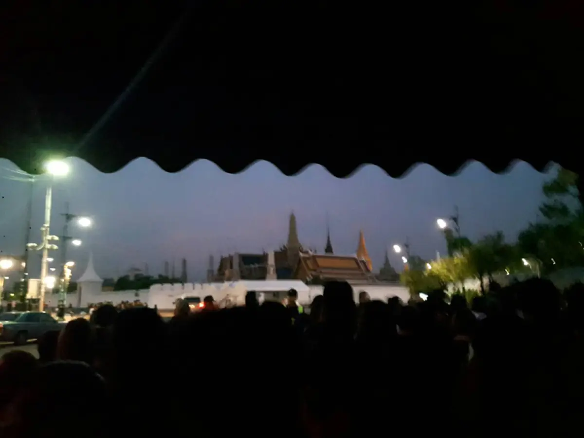 สุดแสนอาลัย.....กำหนดการวันสุดท้ายการเข้ากราบถวายบังคมพระบรมศพ