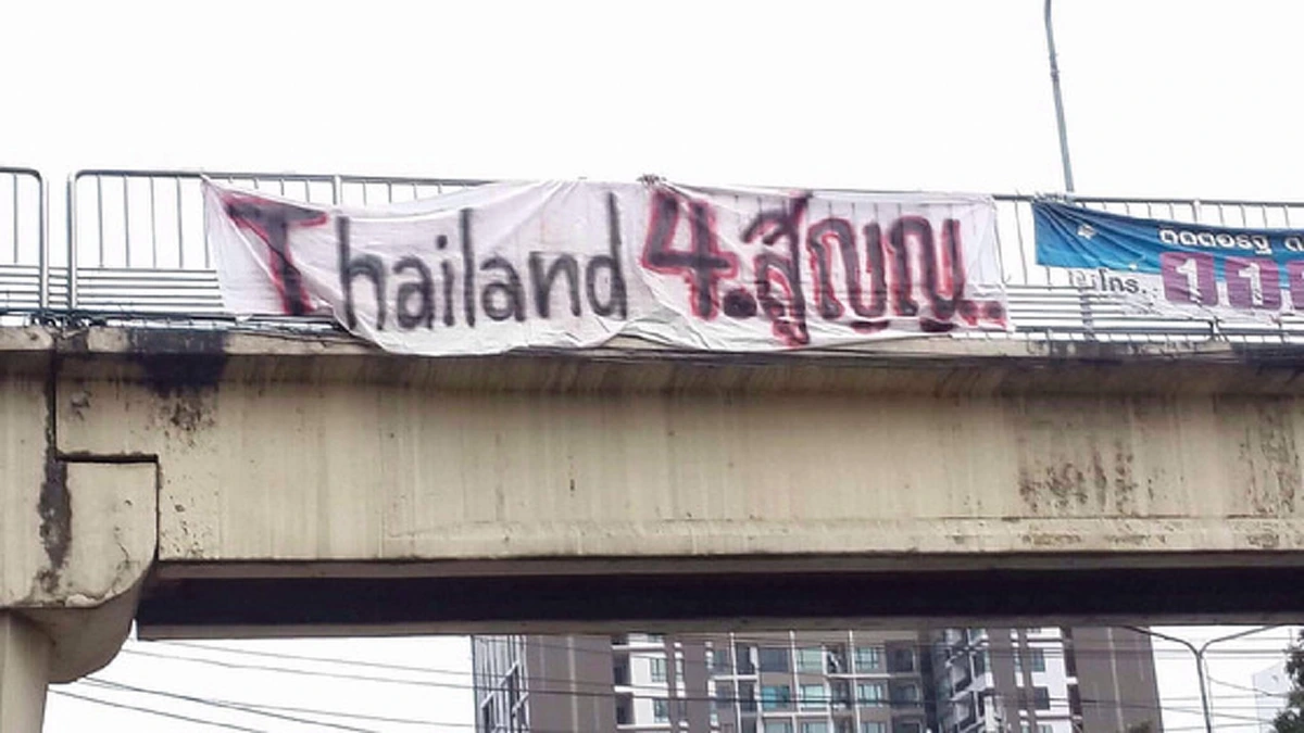 วิเคราะห์เจาะลึก !!! ป้ายผ้าปริศนาโผล่ต้าน "ประยุทธ์" ที่ม.เกษตรฯ เชื่อมโยงเครือข่ายธรรมกายในรั้วมหาลัยฯแห่งนี้ จริงหรือไม่ ?
