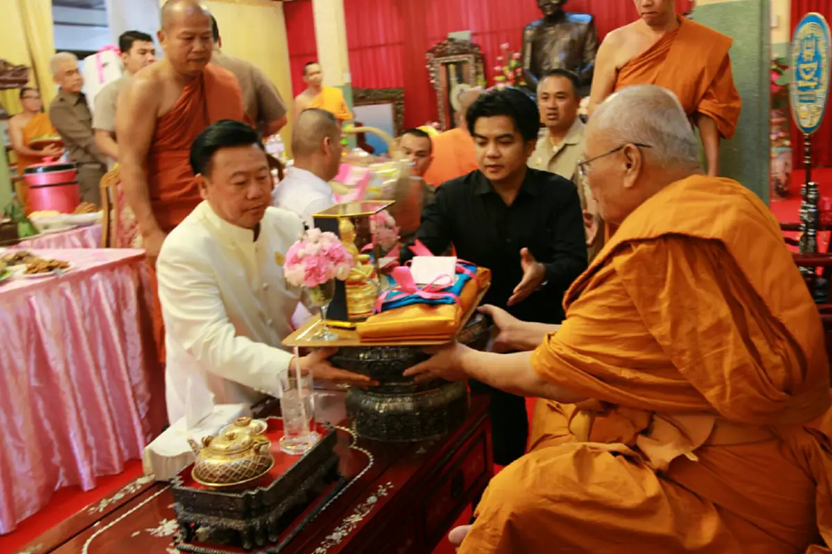 จังหวัดสิงห์บุรี จัดพิธีบำเพ็ญกุศลครบรอบวันมรณภาพหลวงพ่อแพ ๑๘ ปี วัดพิกุลทอง